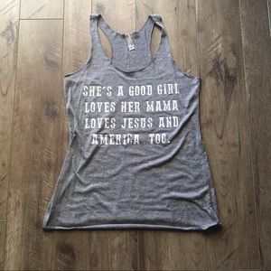 Charlie Southern Tom Petty Free Fallin’ Grey Tank